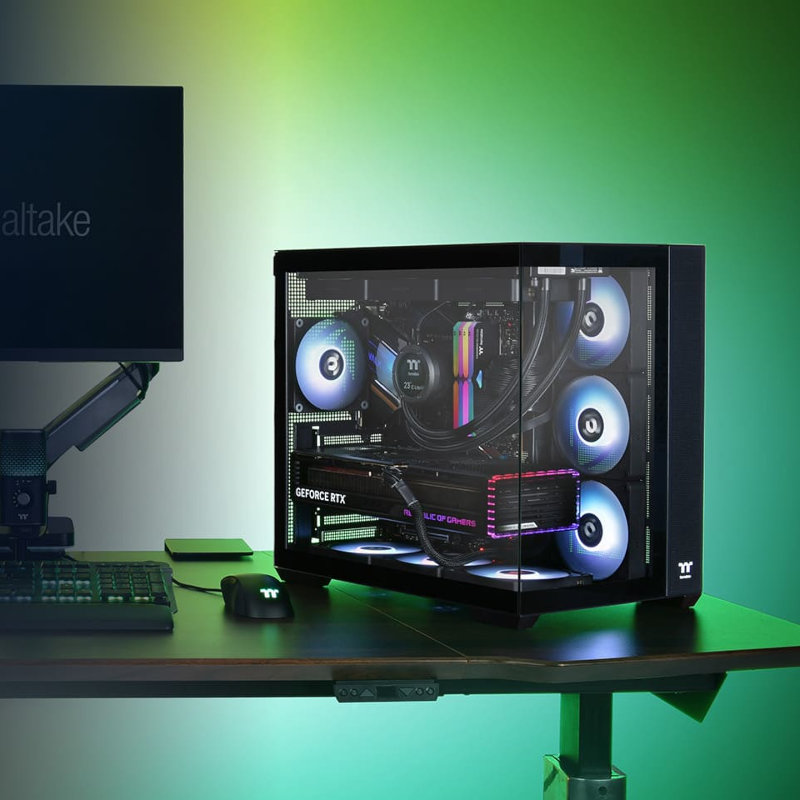 Thermaltake View 380 TG ARGB Noir